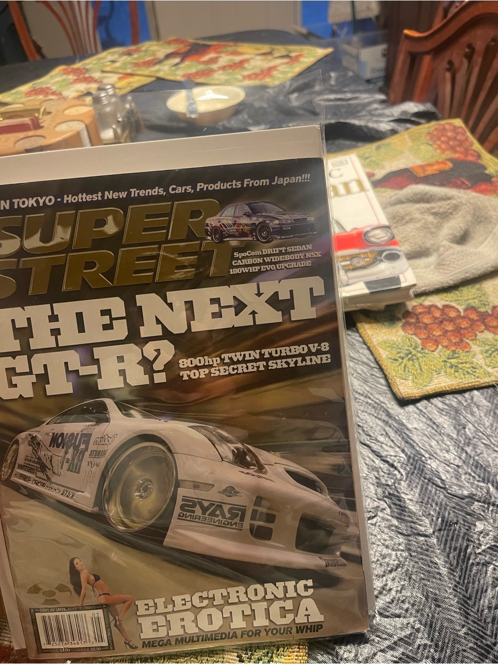 Super Street Magazine 5/2005 May, GT-R, Skyline, NSX, EVO, Tokyo Trends, Tuner